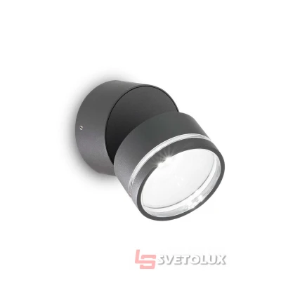 Уличное бра Ideal Lux Omega ap round 3000k 285450